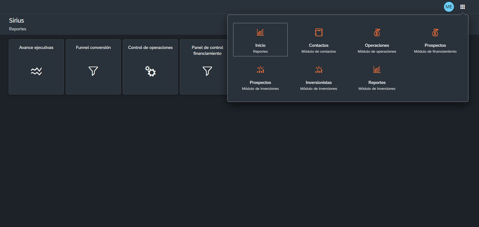 Sistema CRM Financiero